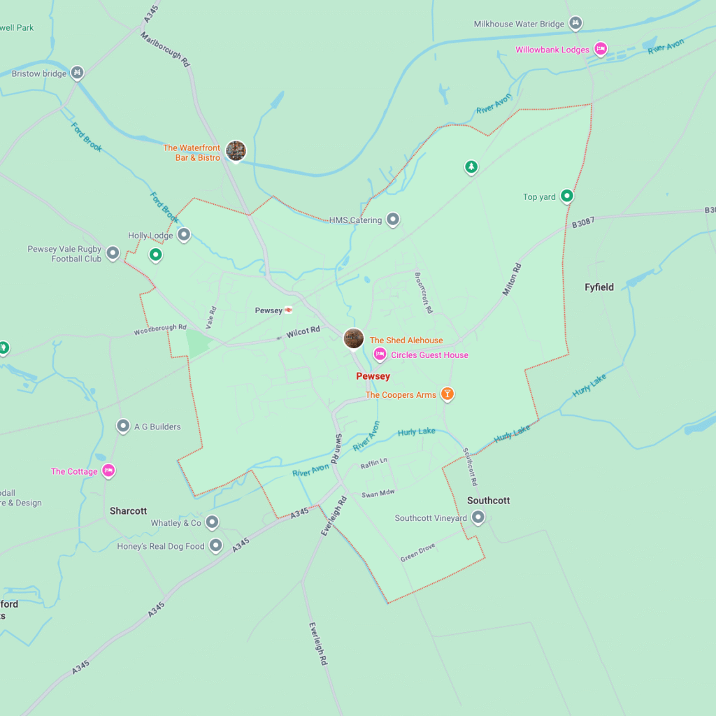 Map of Pewsey